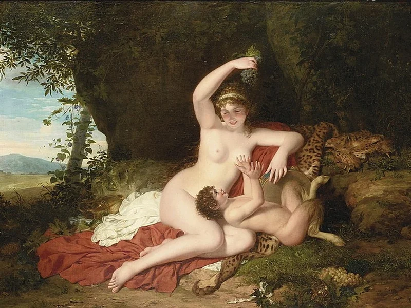 1757-Jean François Léonor Mérimée - Erigone e Bacco